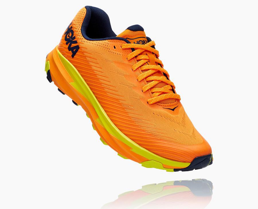 Zapatillas Trail Hoka One One Hombre - Torrent 2 - Naranjas - YCB389216